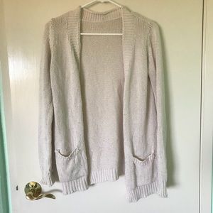 Cream Brandy Melville cardigan